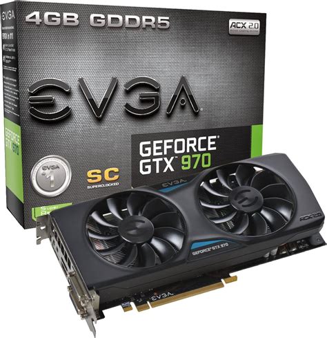 EVGA GeForce GTX 970 4GB SC GAMING ACX 2.0, 26.
